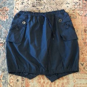 Like new kids Burberry navy skirt size 8